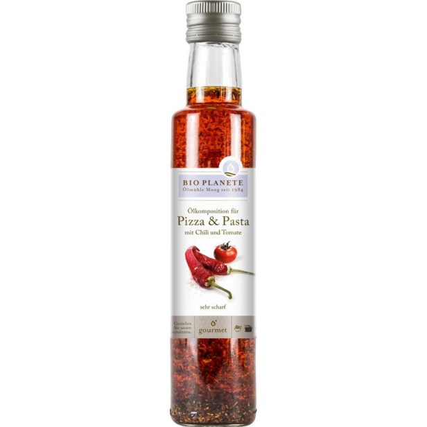 Ulei pentru pizza si paste cu chili si rosii - 250 ml