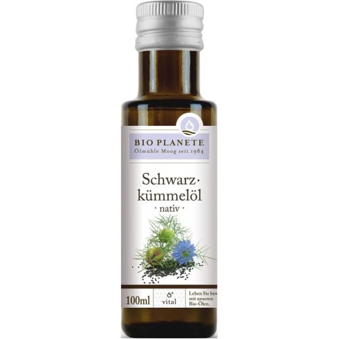 Ulei virgin de chimen negru bio - 100 ml