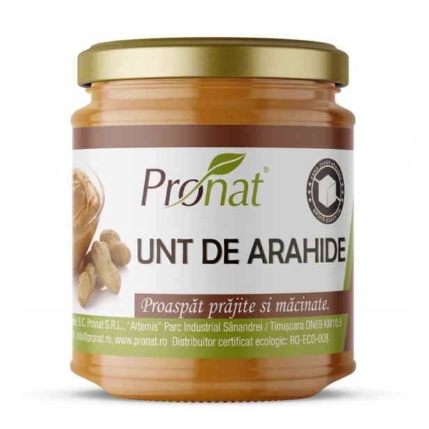 Unt de arahide, 190g / 200ml
