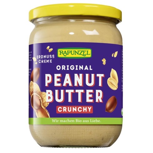 Unt bio de arahide crocant ecologic - 500 g