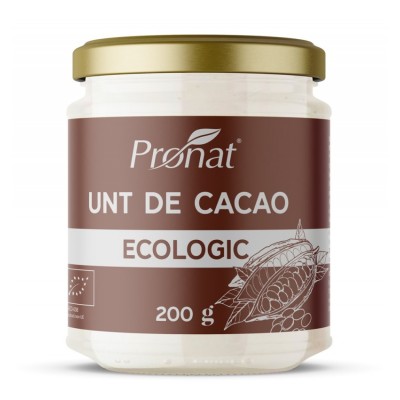 Unt de cacao bio, 200g