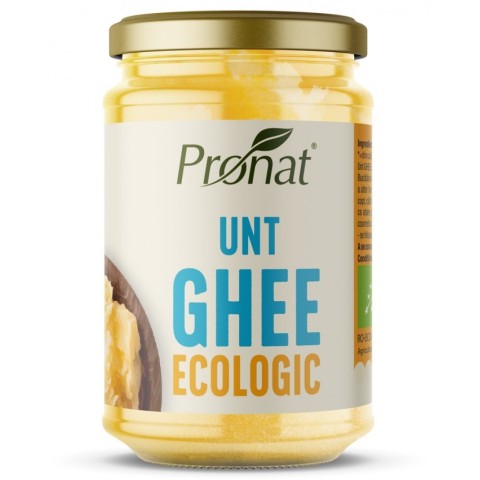 Pronat Glass Pack, Unt ghee bio 300ml, 250g, biomag.ro