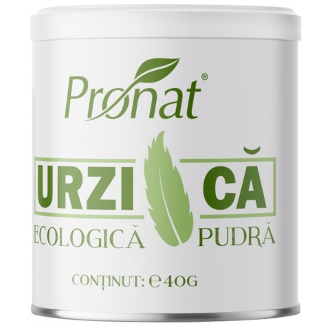 Pronat Can Pack, Urzica bio pudra, 40g, biomag.ro