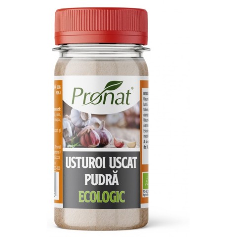 Pronat Pet Pack, Usturoi bio uscat pudra, 60g, biomag.ro