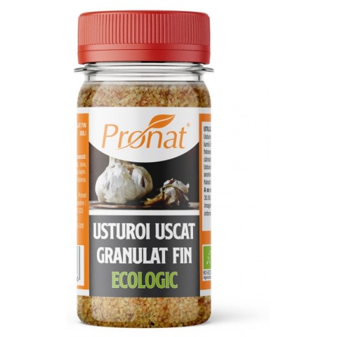 Condimente naturale, Usturoi uscat granulat fin bio, 60g, biomag.ro