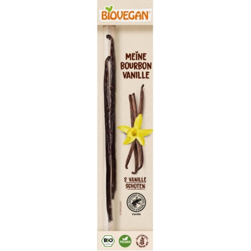 Vanilie bourbon bio, 2 buc - 30 g Vanilie bourbon bio, 2 buc - 30 g