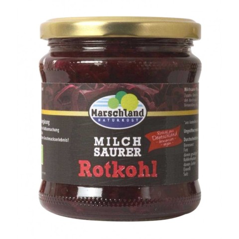 Marschland, Varza rosie bio fermentata, 350 g, biomag.ro