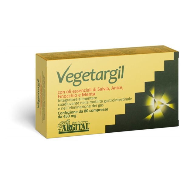 Vegetargil, supliment alimentar cu uleiuri esentiale de salvie, anason, fenicul si menta, 36 g