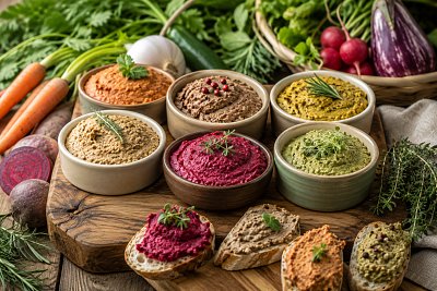 Pate vegetal bio: ce este și din ce e făcut