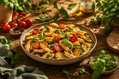Plan alimentar săptămânal cu paste și cereale bio