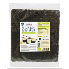 Alge nori pentru sushi bio 10 folii 25g Algamar