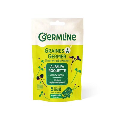 Mix alfalfa si rucola pentru germinat bio 150g Germline