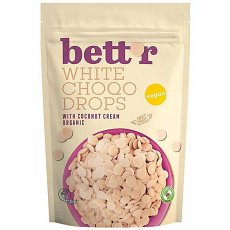Choco drops din ciocolata alba bio 200g Bettr