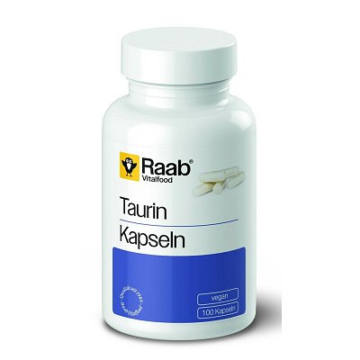 Taurina 680mg 100 capsule 68g Raab
