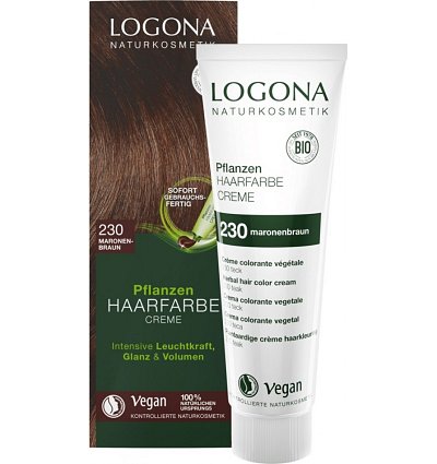 Vopsea de par crema, saten teak 230, 150ml
