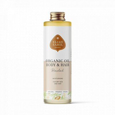 Ulei de baobab pentru corp si par ecologic 100ml Eliah Sahil