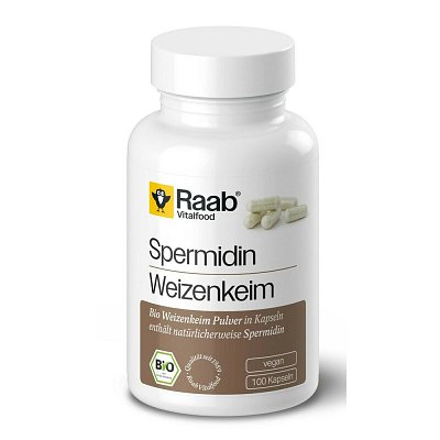Spermidina bio 600mg 100 capsule 60g Raab
