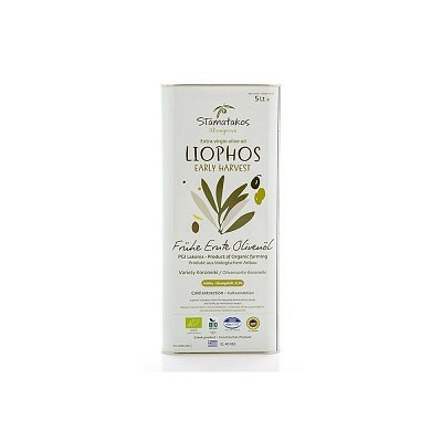 Ulei de masline extravirgin liophos early harvest bio 5l Stamatakos Olivegrove