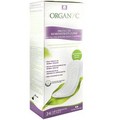Absorbante ultra subtiri pentru incontinenta, din bumbac organic, 24 buc