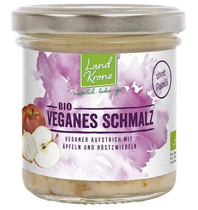Alternativa bio la untura, cu mar si ceapa rosie, 120g land krone
