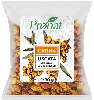 Catina uscata, indulcita cu suc de struguri, 30g
