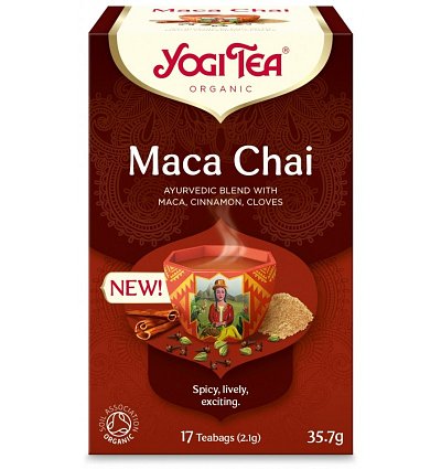 CEAI BIO MACA CHAI, 17x2,1 g (35,7 g) YOGI
