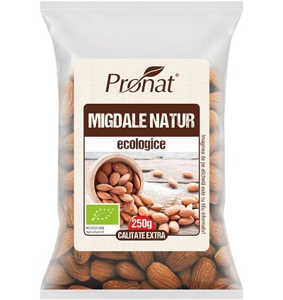 Migdale bio natur samburi, 250g