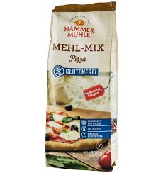 MIX DE FAINA PENTRU PIZZA, FARA GLUTEN, 500G HAMMER