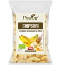 Chipsuri bio de banane cu miere, 100g