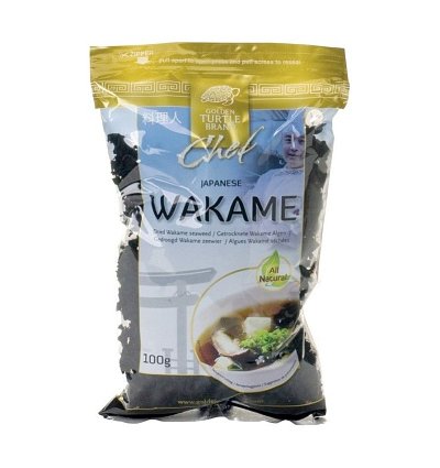 Golden turtle wakame alge uscate, 100g
