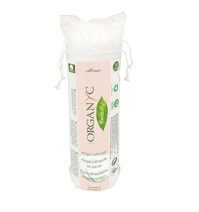 Dischete demachiante din bumbac organic 70 buc