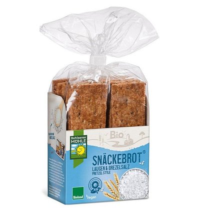 Paine bio crocanta cu sare de mare, 200g bohlsener muhle
