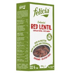 Sedanini Bio din linte rosie, 250g Biori
