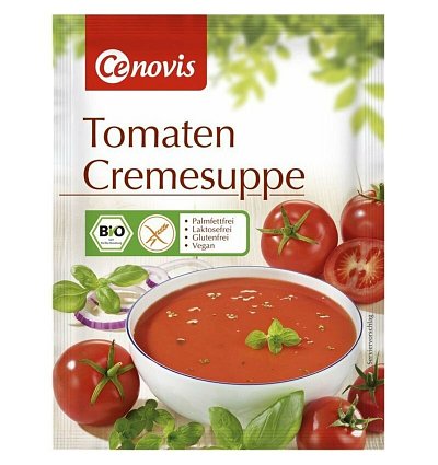 Supa crema bio de rosii, 63g fara gluten,