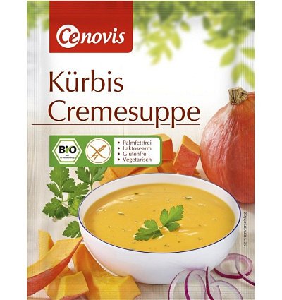 Supa crema bio de dovleac, 40g