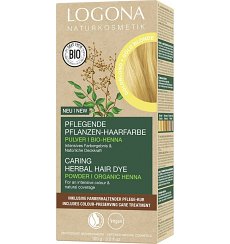 Vopsea de par bio pe baza de plante, 100 g Blond auriu