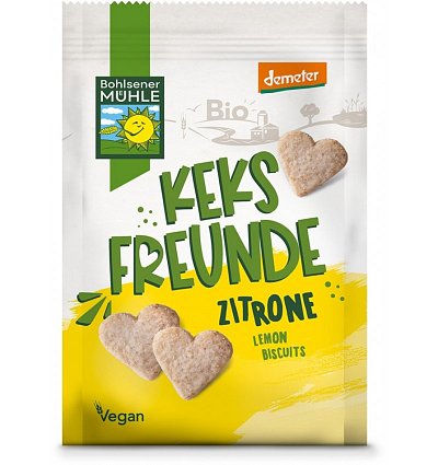 Freunde biscuiti bio cu lamaie, 125g bohlsener muhle