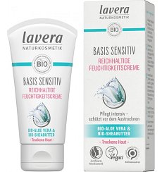 Crema hidratanta bio Basis Sensitiv cu aloe vera si unt de shea, 50 ml
