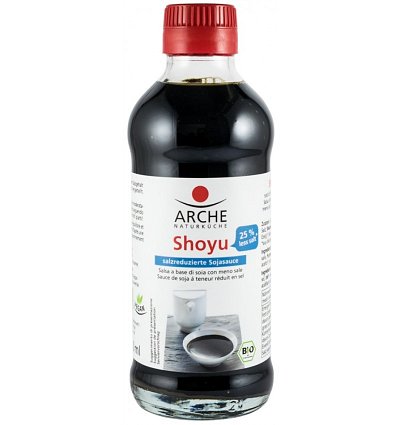 Sos bio de soia shoyu, 25% mai putina sare 250ml