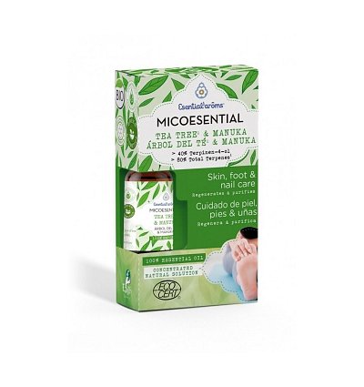 Micoesential, ulei esential bio din arbore de ceai si manuka, 10ml,