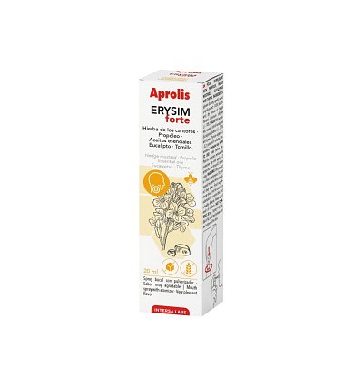 Erysim forte, spray impotriva inflamatiilor din gat, cu propolis, 20ml