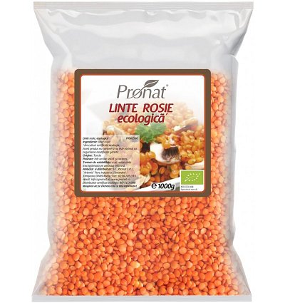 Linte rosie bio, 1000g
