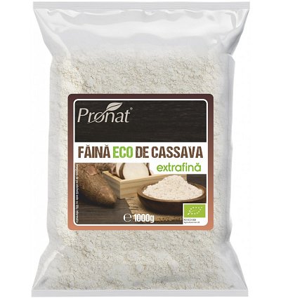 Faina bio de cassava extra fina (tapioca / manioc), 1000g