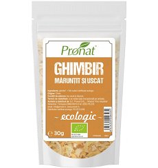 Ghimbir bio maruntit si uscat, 30g