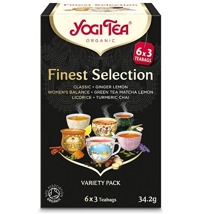 Selectie de ceaiuri BIO Finest Selection, 34,2g Yogi