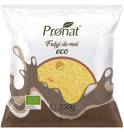 Fulgi de mei BIO, 350 g