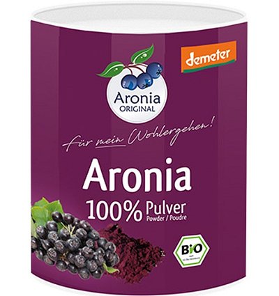 Pulbere bio din aronia, 100g aronia