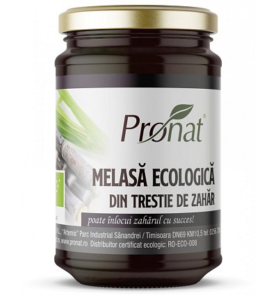 Melasa bio din trestie de zahar, 400g
