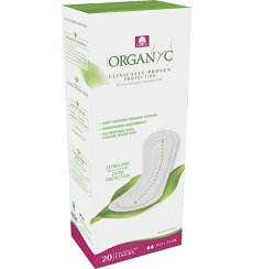 Absorbante zilnice MAXI din bumbac organic 20 buc
