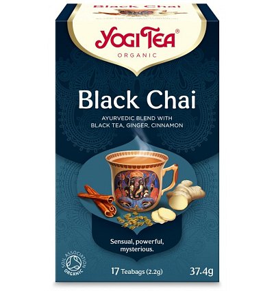 CEAI BIO NEGRU, 17 PLICULETE X 2,2G (37,4G) YOGI